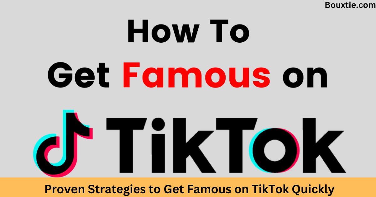 Get Famous on TikTok